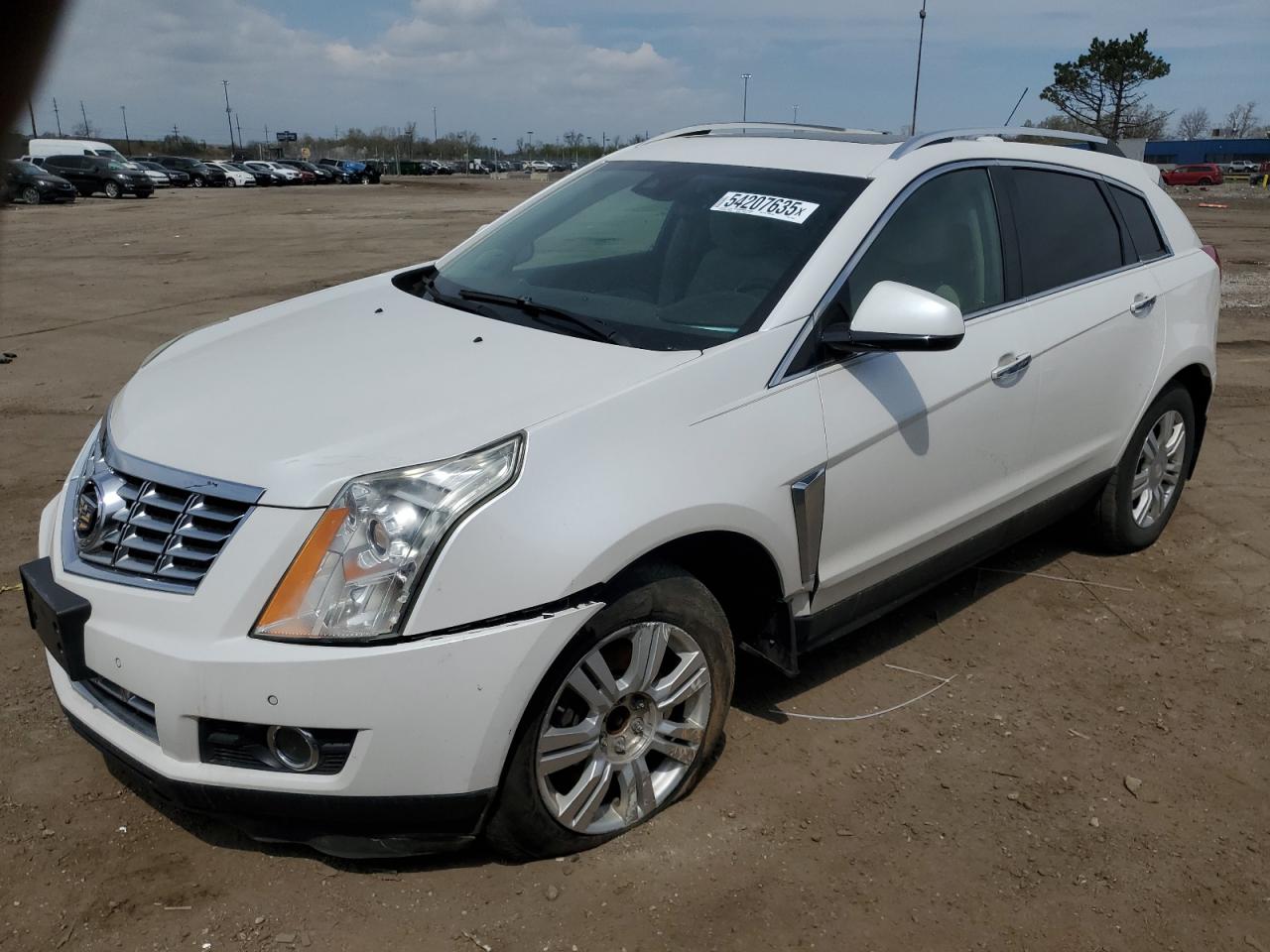 2015 Cadillac Srx Luxury Collection на продаже в Woodhaven, MI - Front End