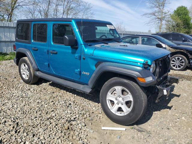 JEEP WRANGLER 2020 Бирюзовый
