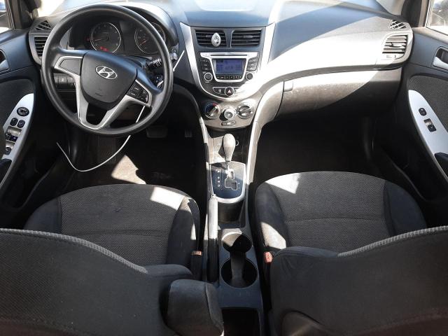  HYUNDAI ACCENT 2014 Srebrny