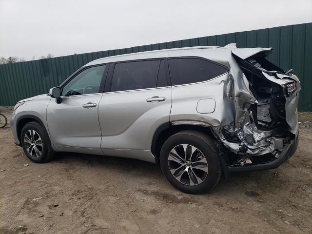  TOYOTA HIGHLANDER 2022 Srebrny