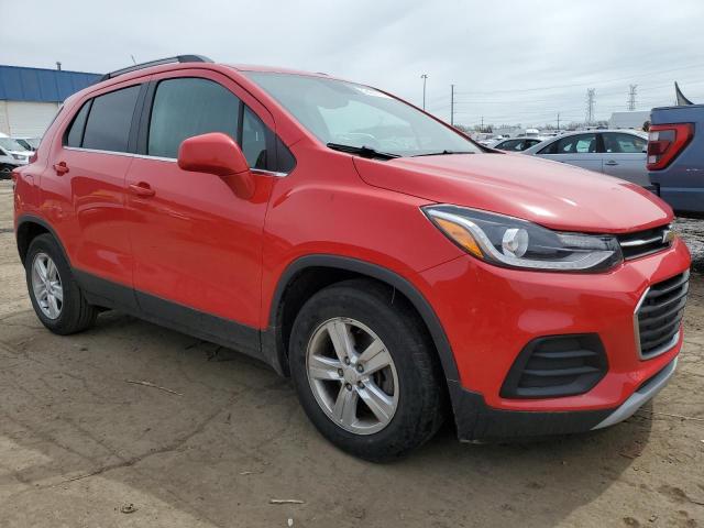  CHEVROLET TRAX 2018 Czerwony