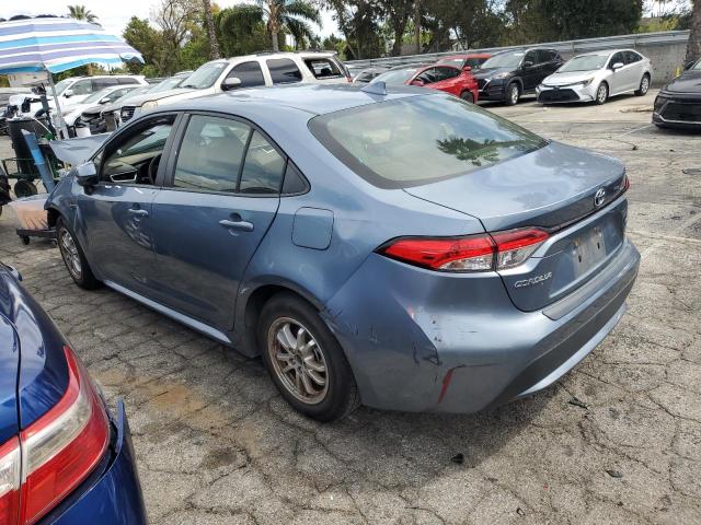  TOYOTA COROLLA 2021 Blue
