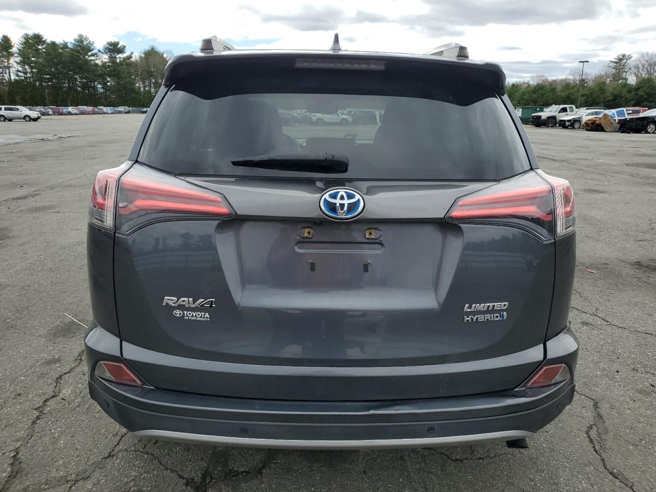 2017 Toyota Rav4 Hv Limited VIN: JTMDJREV2HD142748 Lot: 53313025