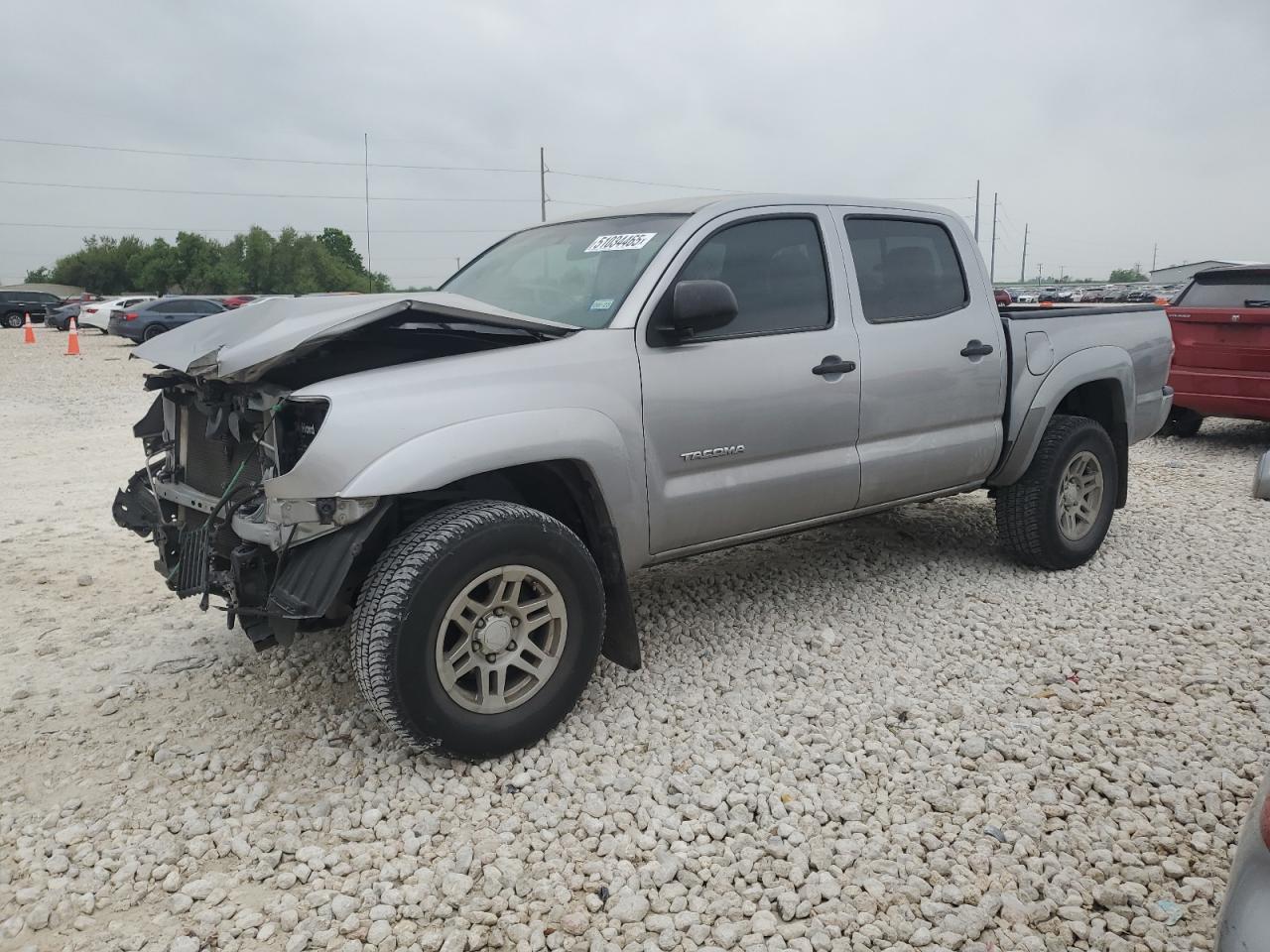 2015 Toyota Tacoma Double Cab Prerunner en Venta en Taylor, TX - Front End