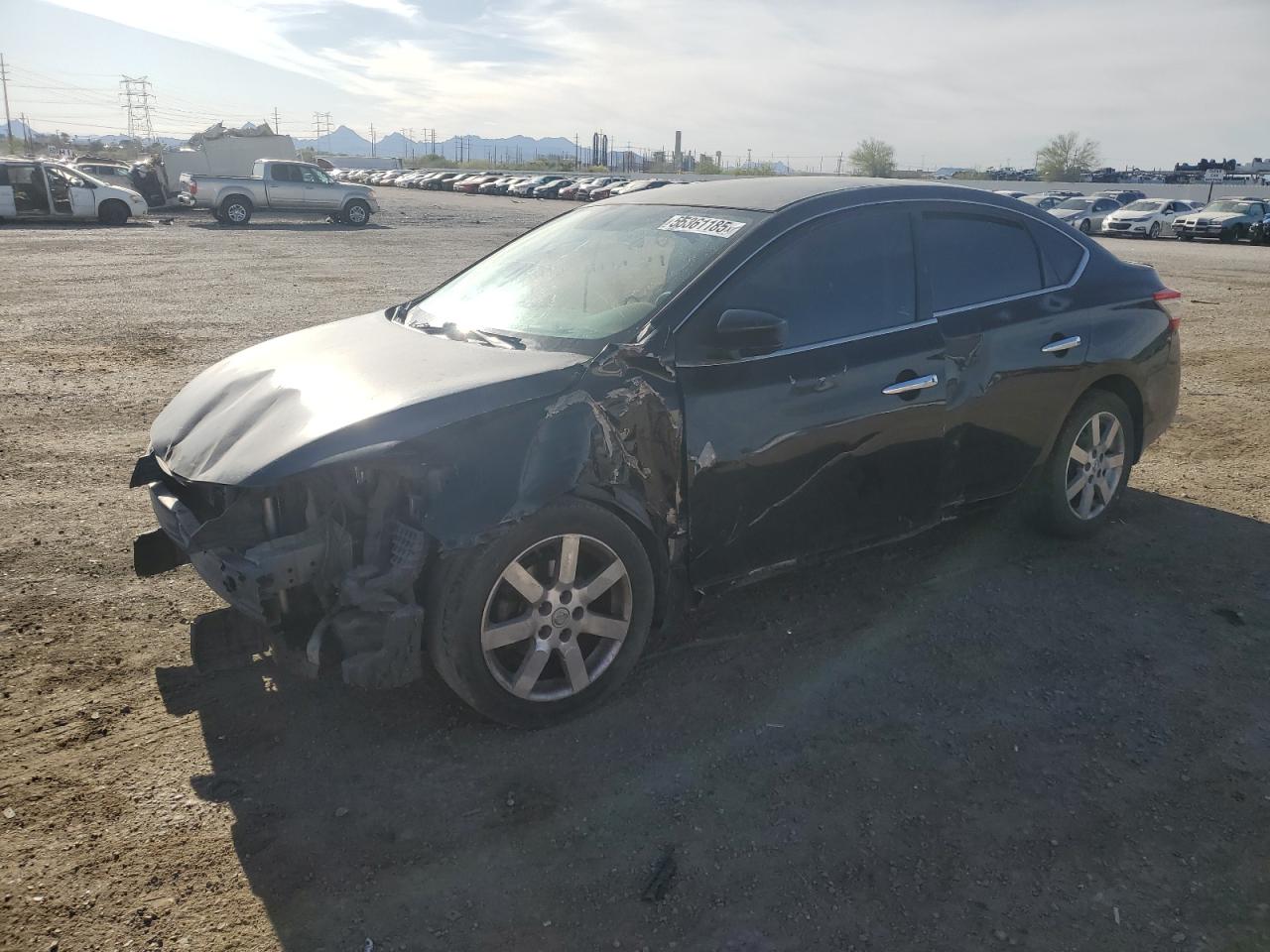 2015 Nissan Sentra S de vânzare în Tucson, AZ - Front End