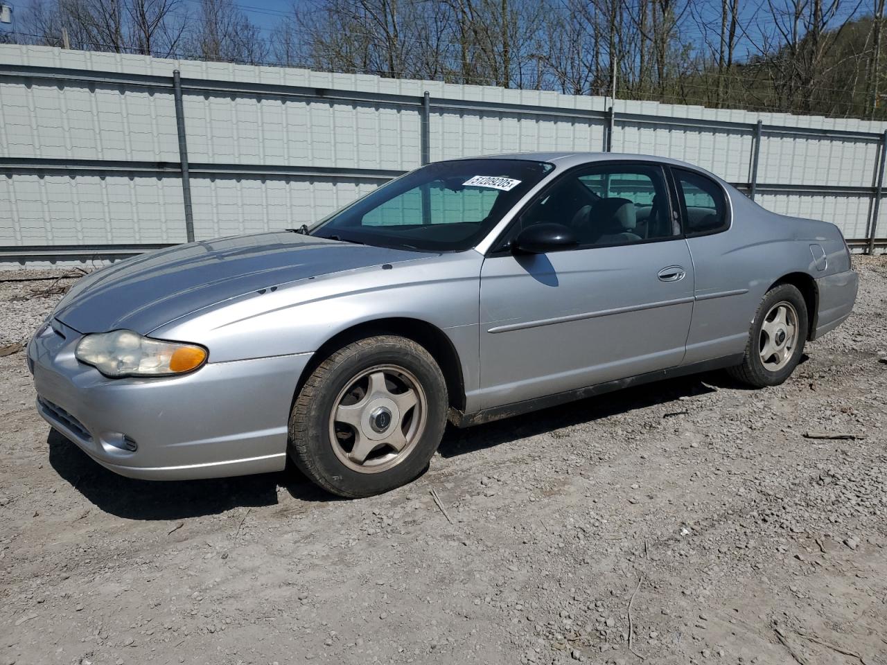 2004 Chevrolet Monte Carlo Ls en Venta en Hurricane, WV - Rear End