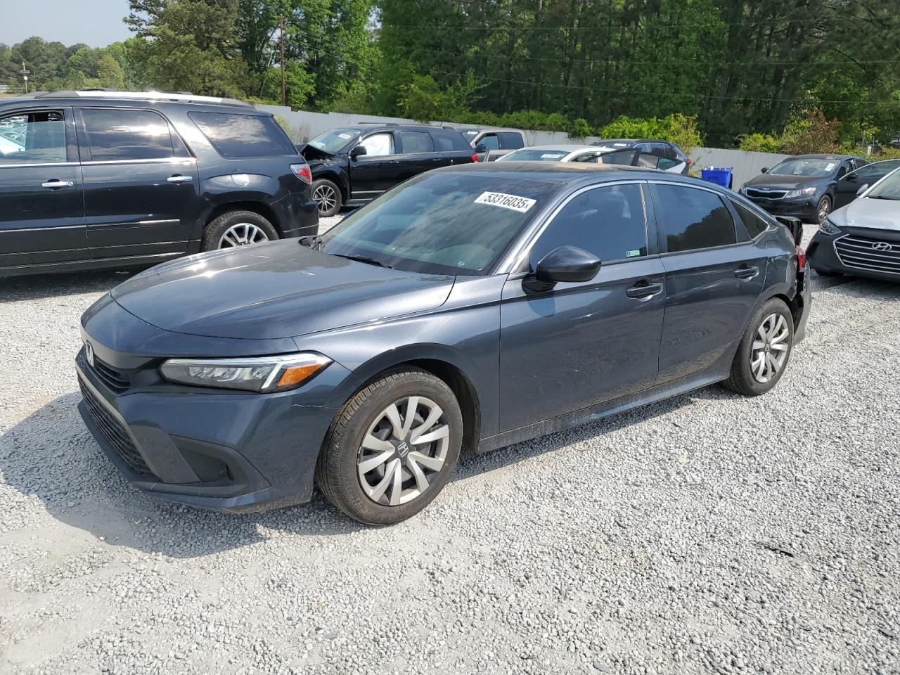 2024 Honda Civic Lx იყიდება Fairburn-ში, GA - Rear End