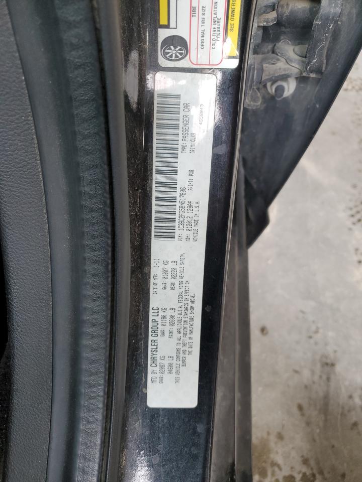 2011 Chrysler 200 Limited VIN: 1C3BC2FG5BN517806 Lot: 52297415