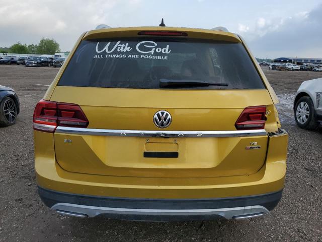  VOLKSWAGEN ATLAS 2018 Желтый