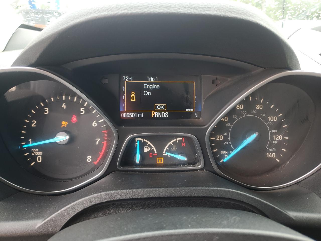 1FMCU0F73HUB40422 FORD ESCAPE 2017