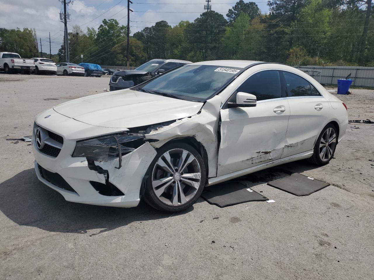 2016 Mercedes-Benz Cla 250 de vânzare în Savannah, GA - Front End