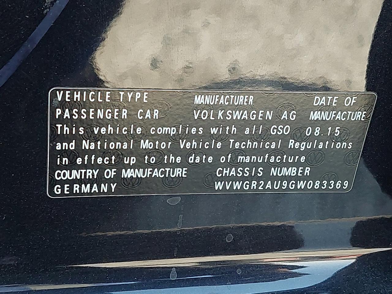 WVWGR2AU9GW083369 - 2018 Volkswagen Golf - #51191775