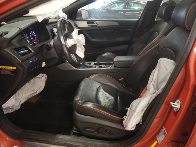  HYUNDAI SONATA 2015 Оранжевый