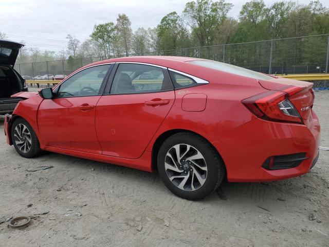  HONDA CIVIC 2016 Красный