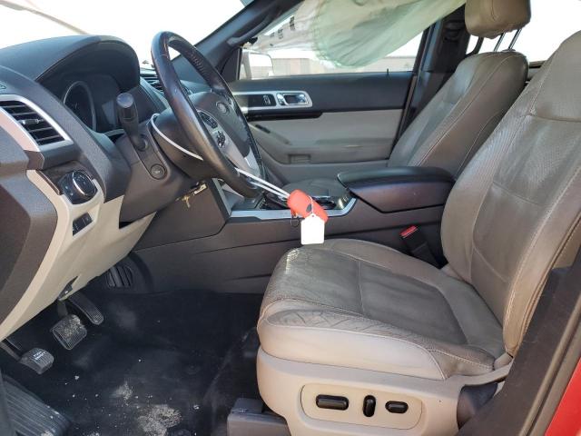  FORD EXPLORER 2012 Czerwony