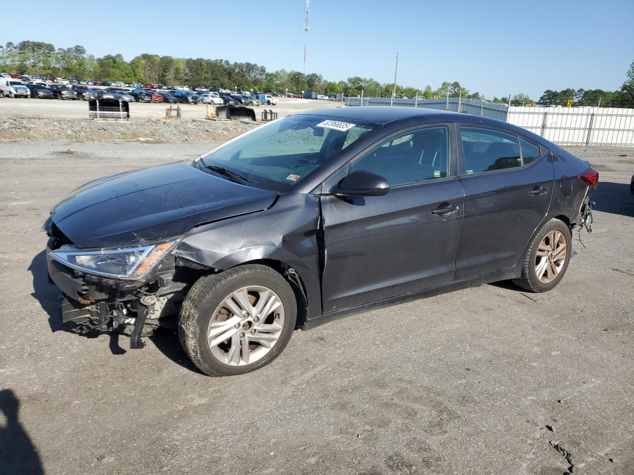 2020 Hyundai Elantra Sel на продаже в Dunn, NC - Front End