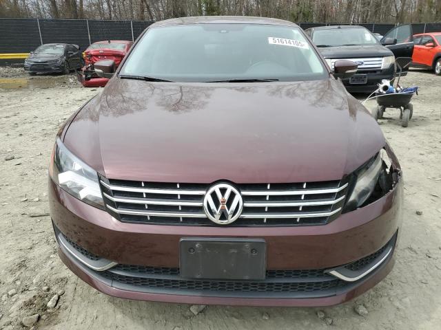  VOLKSWAGEN PASSAT 2014 Burgundy