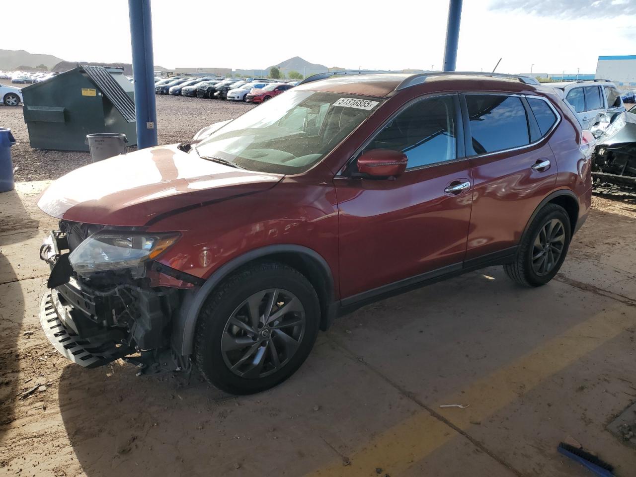 2016 Nissan Rogue S за продажба в Phoenix, AZ - Front End