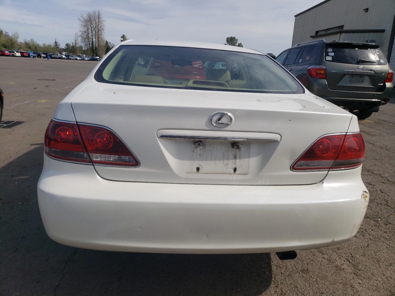 2006 Lexus Es 330 VIN: JTHBA30G165172763 Lot: 52734395