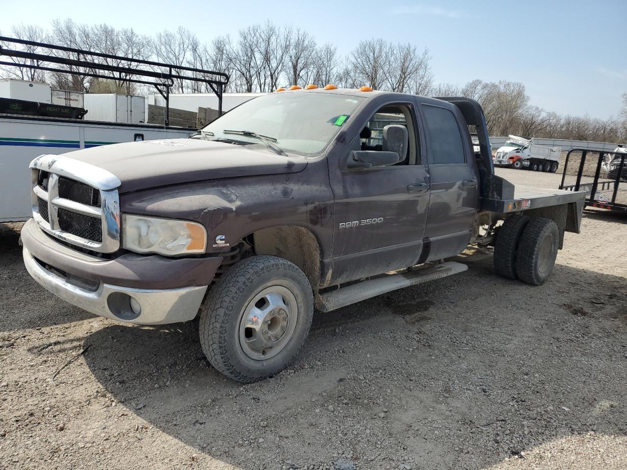 2004 Dodge Ram 3500 St na sprzedaż w Des Moines, IA - Burn - Engine
