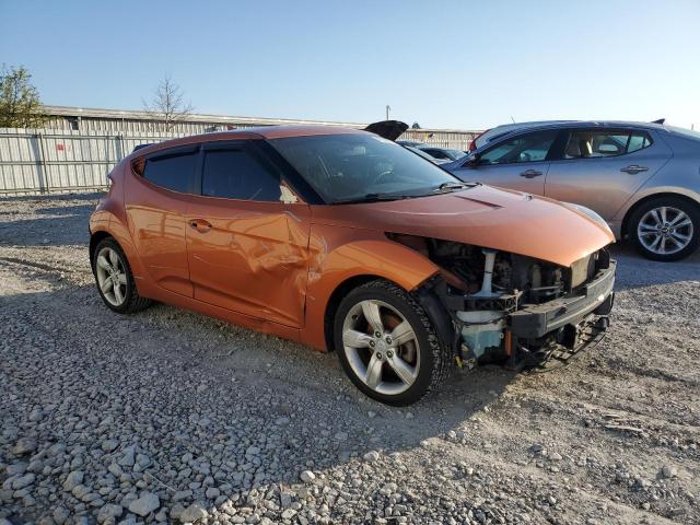  HYUNDAI VELOSTER 2015 Orange