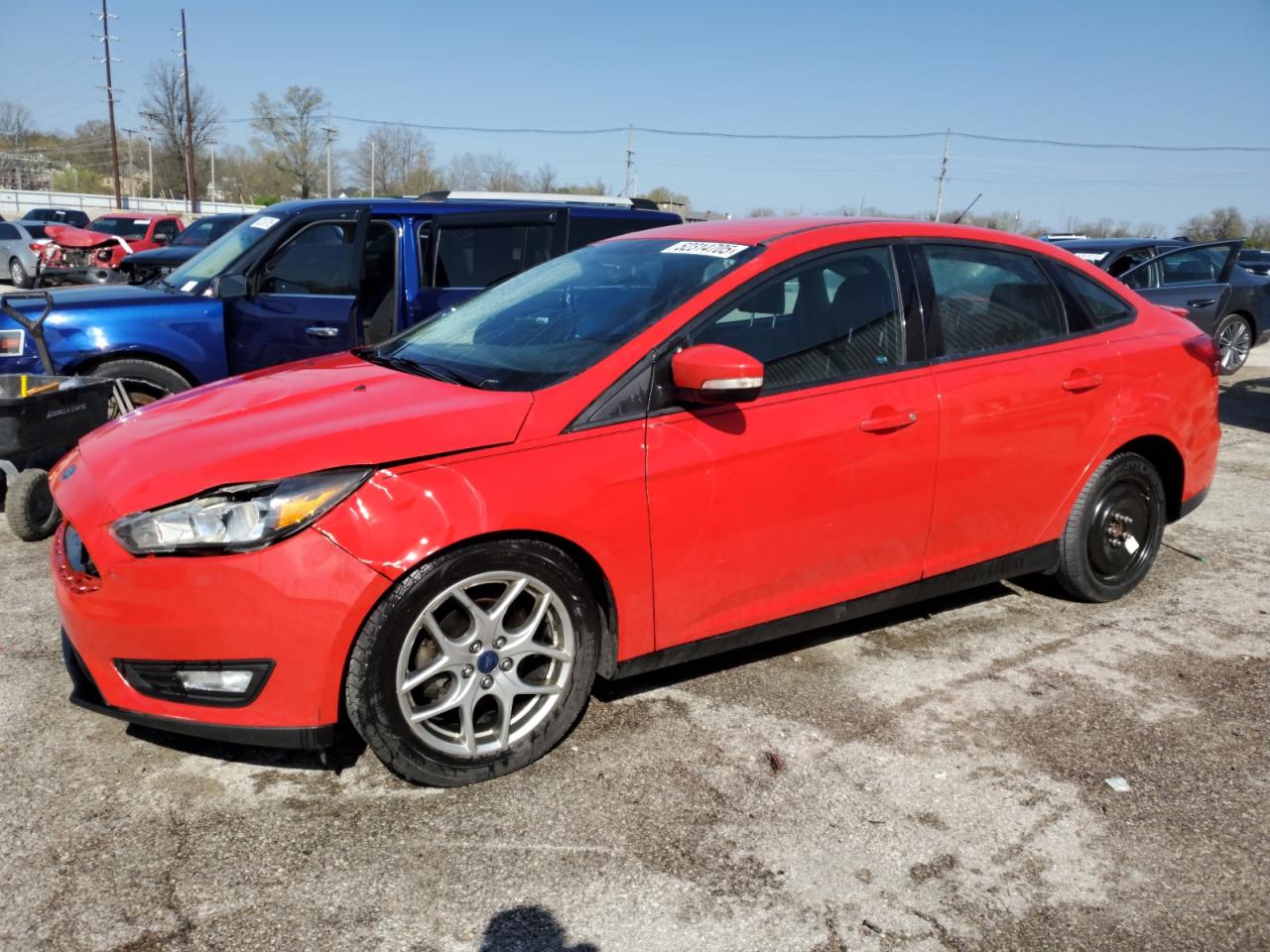 2015 Ford Focus Se na sprzedaż w Lawrenceburg, KY - Front End