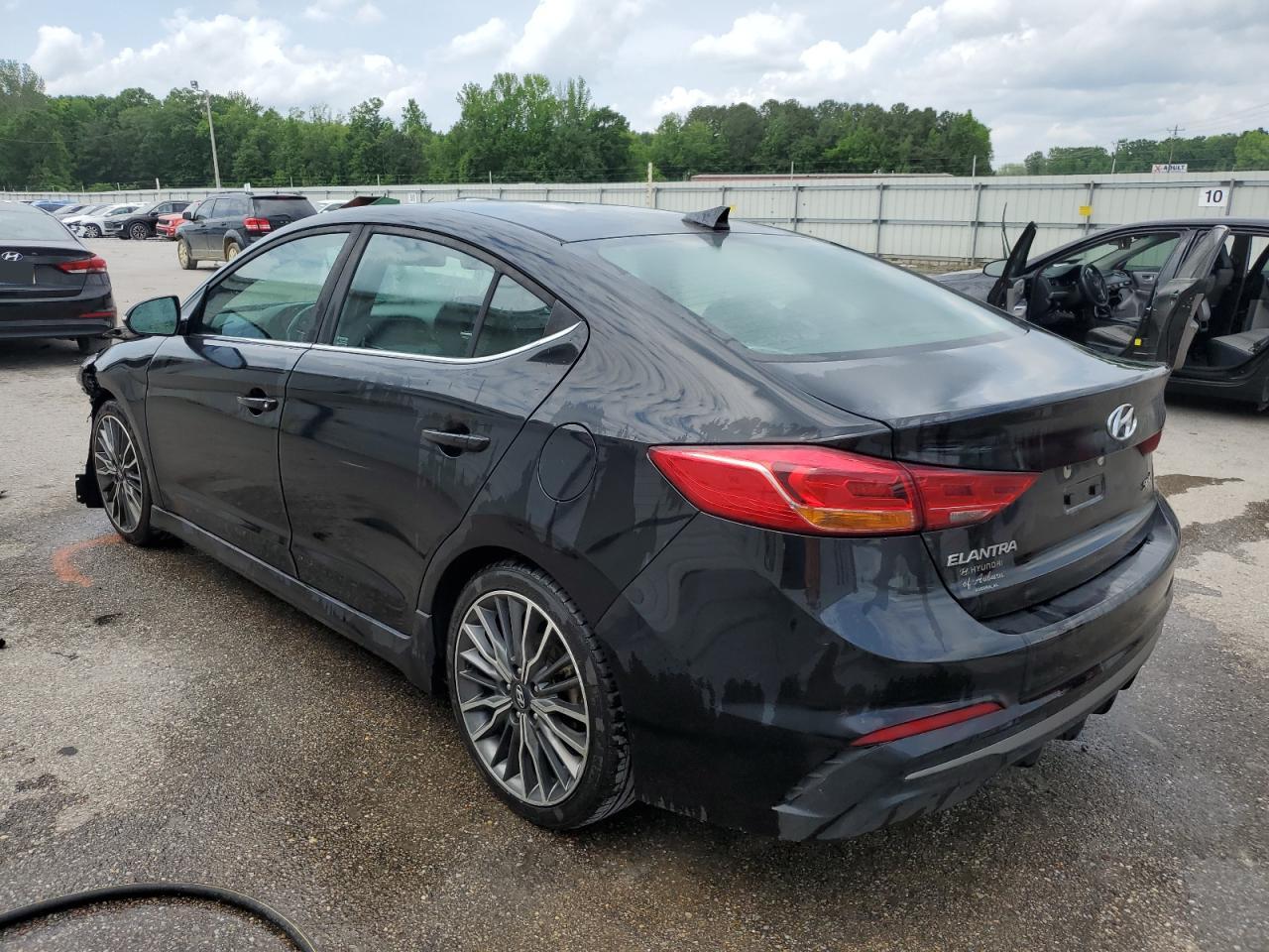 KMHD04LBXJU721177 HYUNDAI ELANTRA 2018