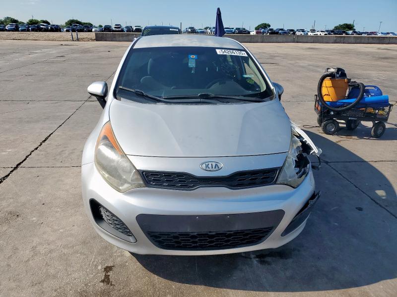  KIA RIO 2013 Silver
