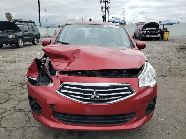  MITSUBISHI MIRAGE 2018 Red