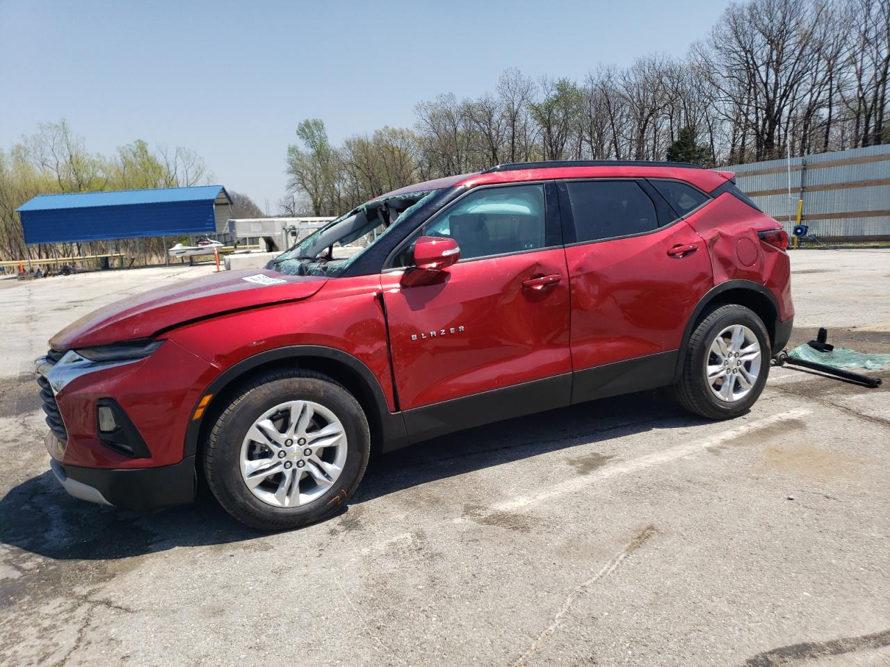 2021 Chevrolet Blazer 2Lt იყიდება Rogersville-ში, MO - Rollover