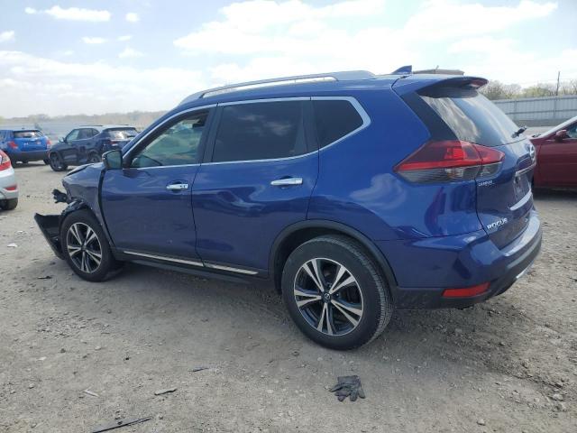  NISSAN ROGUE 2018 Синий
