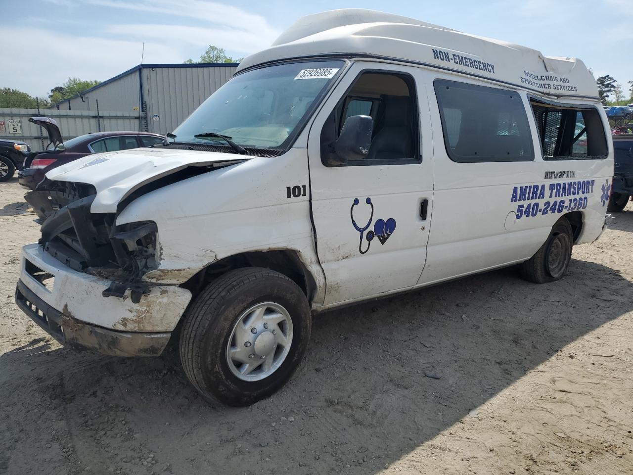 2014 Ford Econoline E150 Van продається в Hampton, VA - All Over