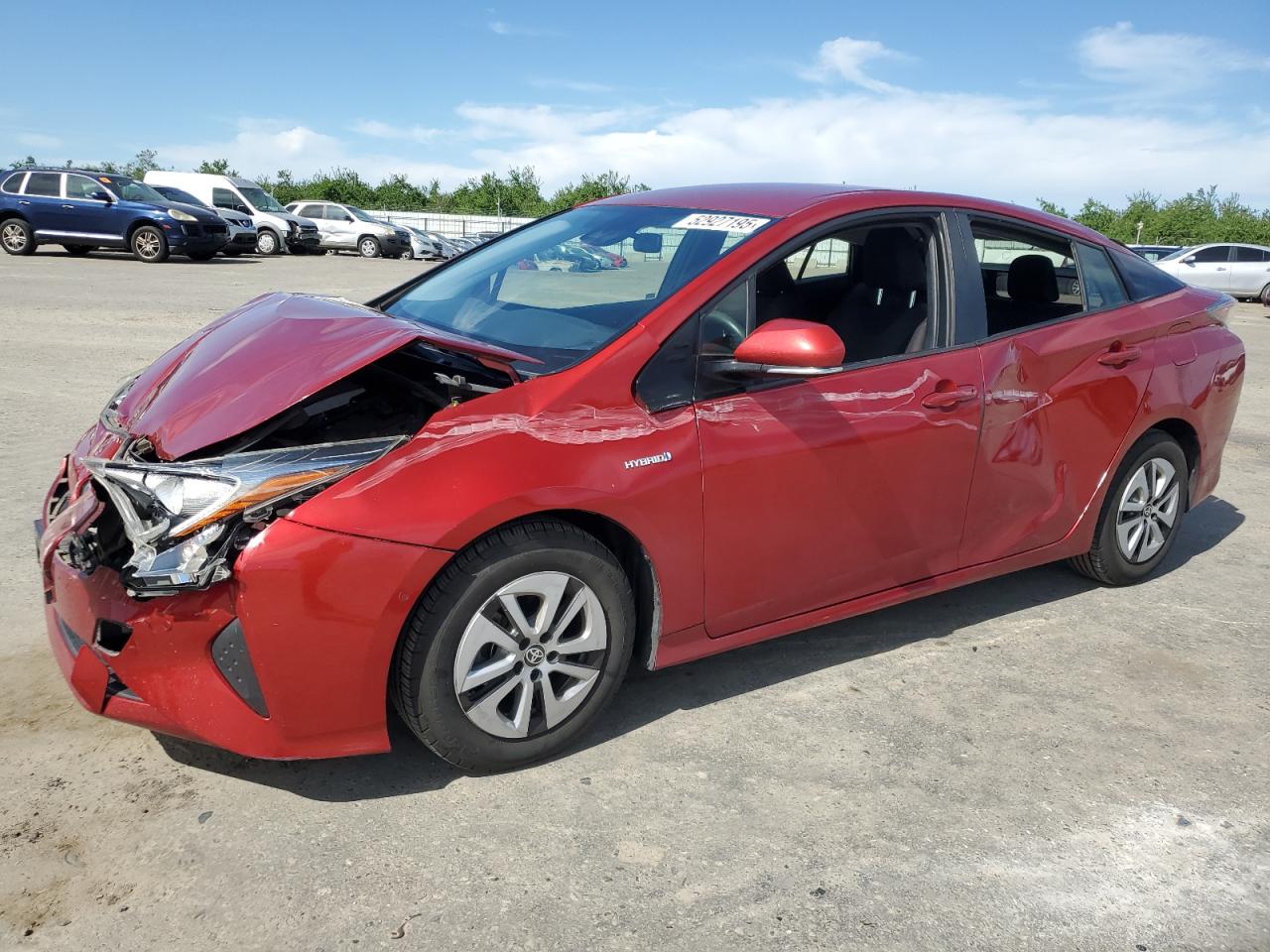 JTDKBRFU4H3055224 TOYOTA PRIUS 2017