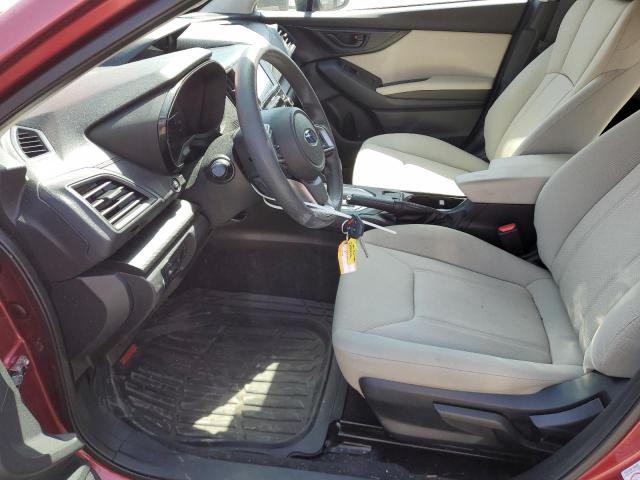  SUBARU IMPREZA 2019 Czerwony