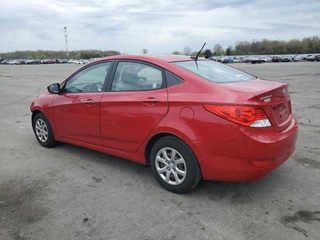  HYUNDAI ACCENT 2013 Czerwony