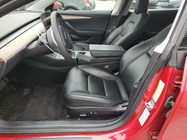  TESLA MODEL 3 2021 Red