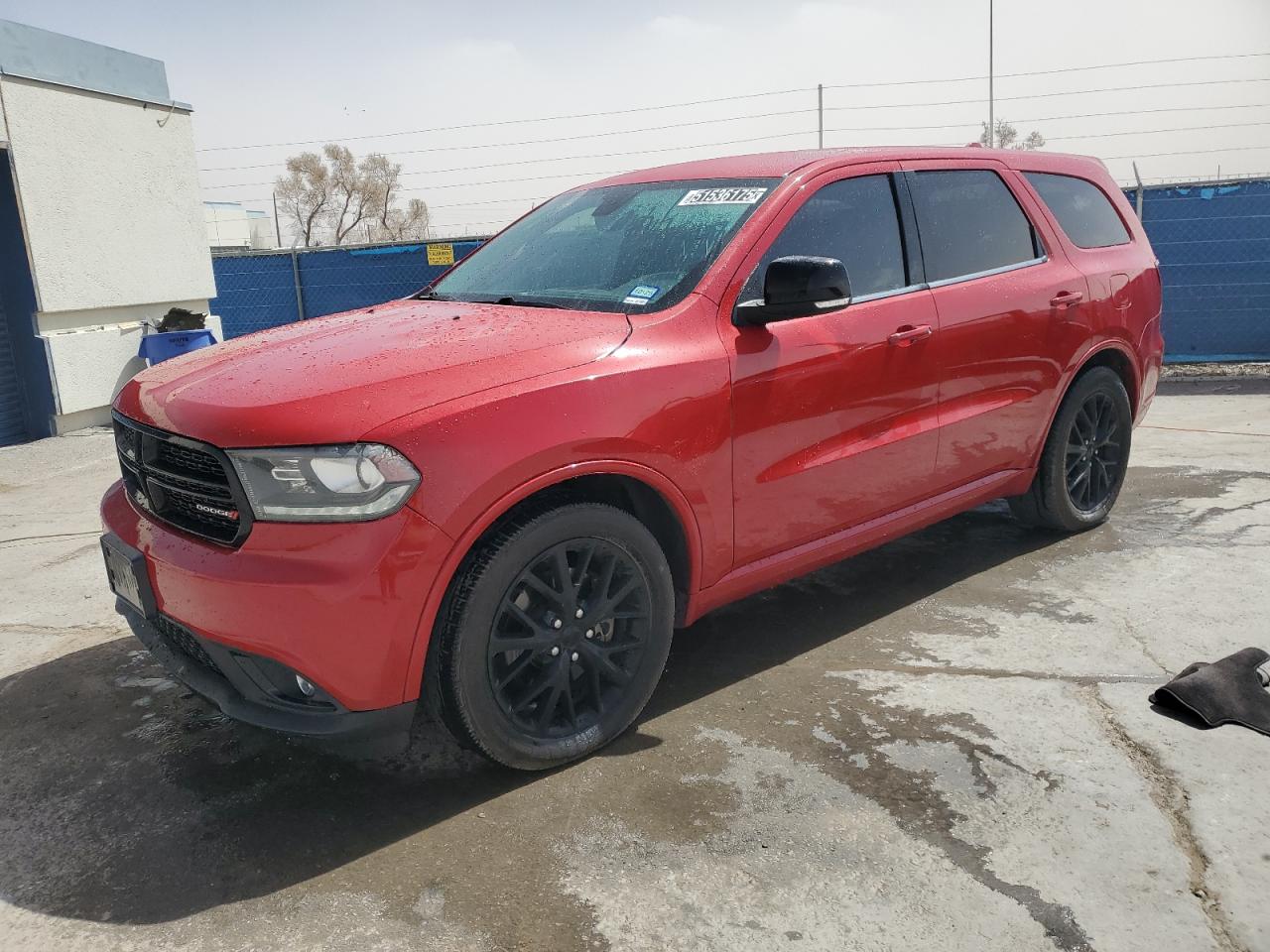2016 Dodge Durango R/T იყიდება Anthony-ში, TX - Mechanical