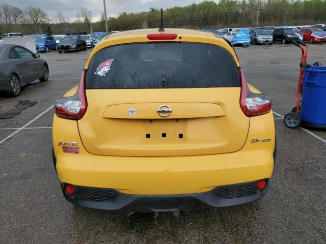  NISSAN JUKE 2017 Żółty