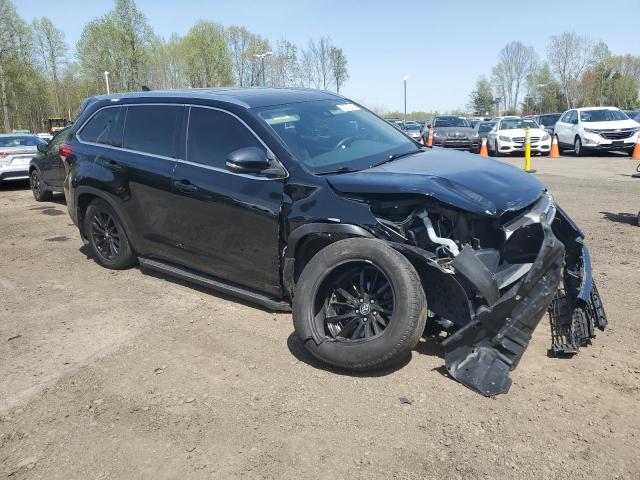  TOYOTA HIGHLANDER 2017 Черный