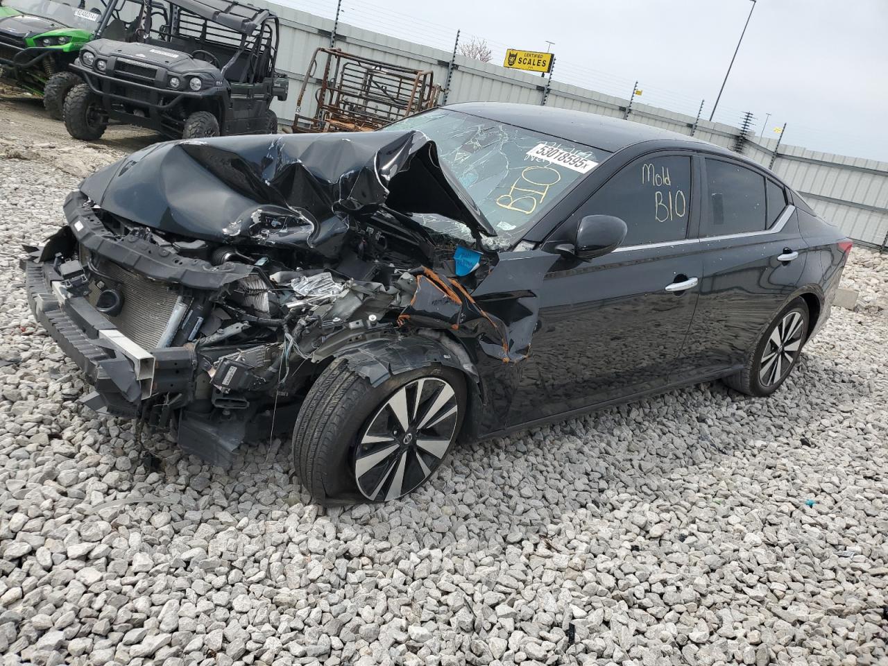 2021 Nissan Altima Sv იყიდება Cahokia Heights-ში, IL - Front End