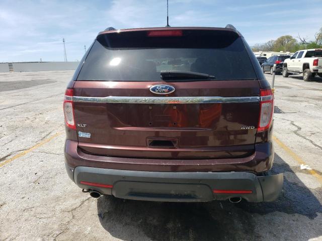  FORD EXPLORER 2012 Бордовый