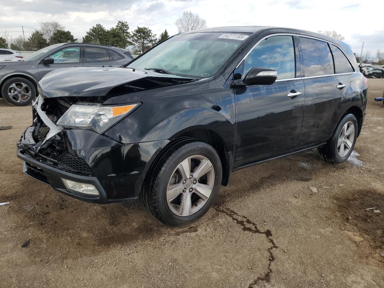 2013 Acura Mdx იყიდება Elgin-ში, IL - Front End