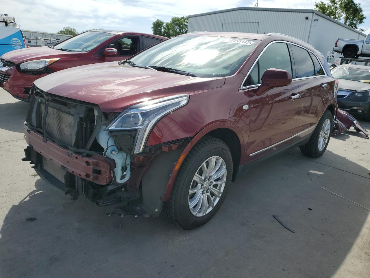 2018 Cadillac Xt5 zu verkaufen in Sacramento, CA - Front End