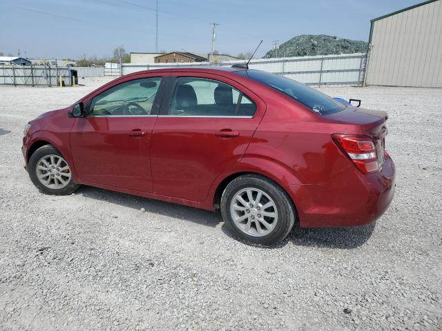  CHEVROLET SONIC 2019 Red