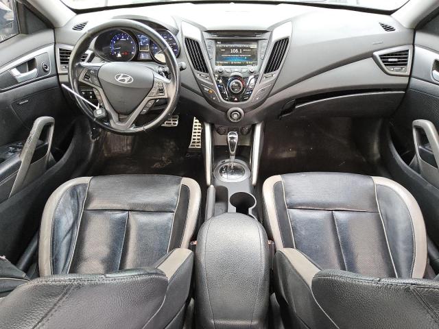 Coupet HYUNDAI VELOSTER 2014 Srebrny