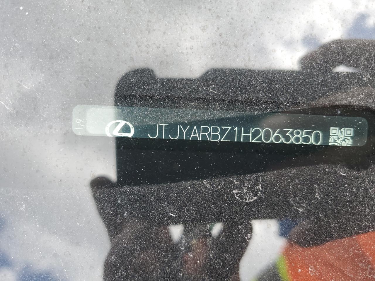 2017 Lexus Nx 200T Base VIN: JTJYARBZ1H2063850 Lot: 51777105