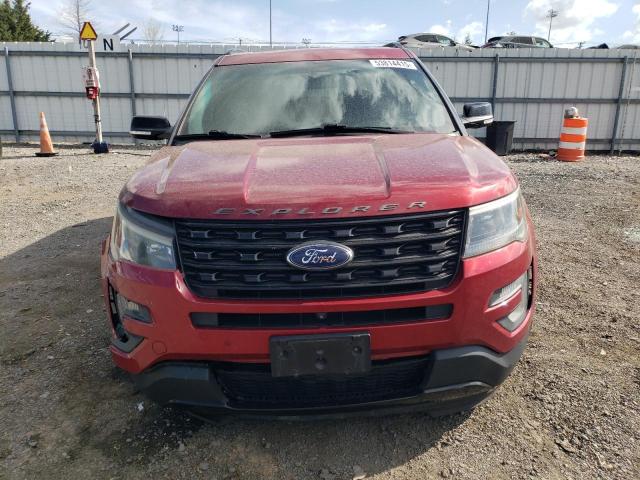 FORD EXPLORER 2016 Red