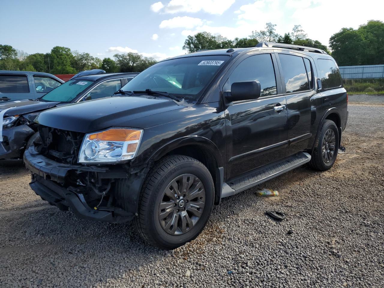 2013 Nissan Armada Sv للبيع في Theodore، AL - Side