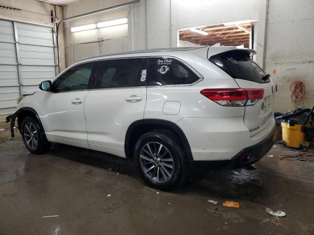  TOYOTA HIGHLANDER 2018 Biały