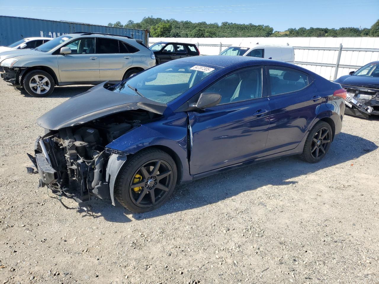 Anderson, CA에서 판매 중인 2013 Hyundai Elantra Gls - Frame Damage